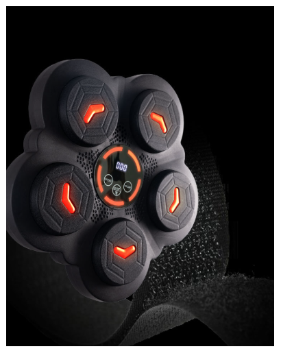 Maquina De Boxeo Inteligente Musical Con Guantes Y Bluetooth