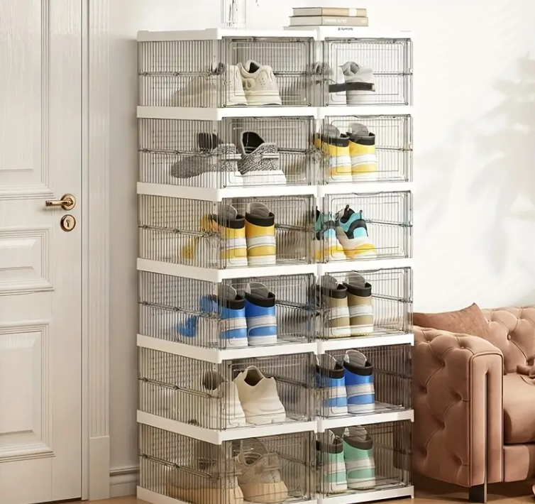 CAJA ORGANIZADORA DE ZAPATOS SET X6