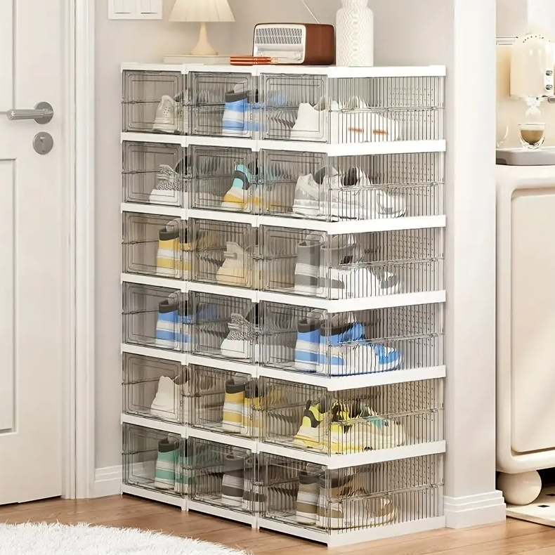 CAJA ORGANIZADORA DE ZAPATOS SET X6