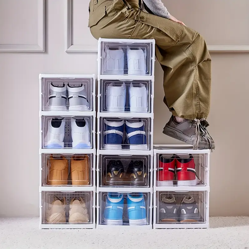 CAJA ORGANIZADORA DE ZAPATOS SET X6
